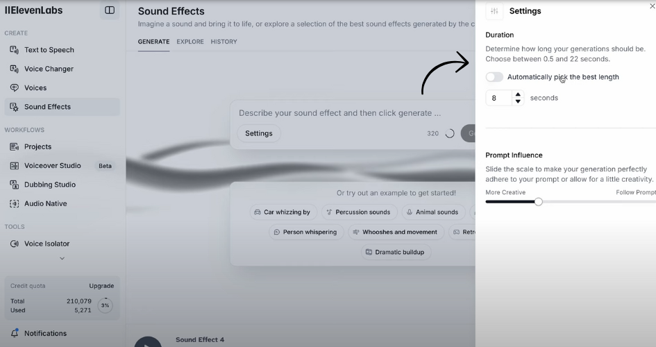 Eleven Labs AI Voice Preview