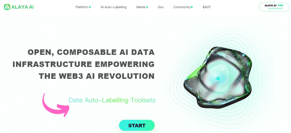 How to Use Alaya AI (2026): Tasks, Tokens & Datasets 10 Alaya AI Homepage