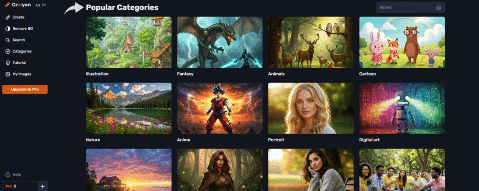 Craiyon AI Review 2026: Free AI Art Generator Worth It? 14 Craiyon Popular Categories