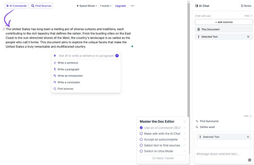 JotBot AI AI Command