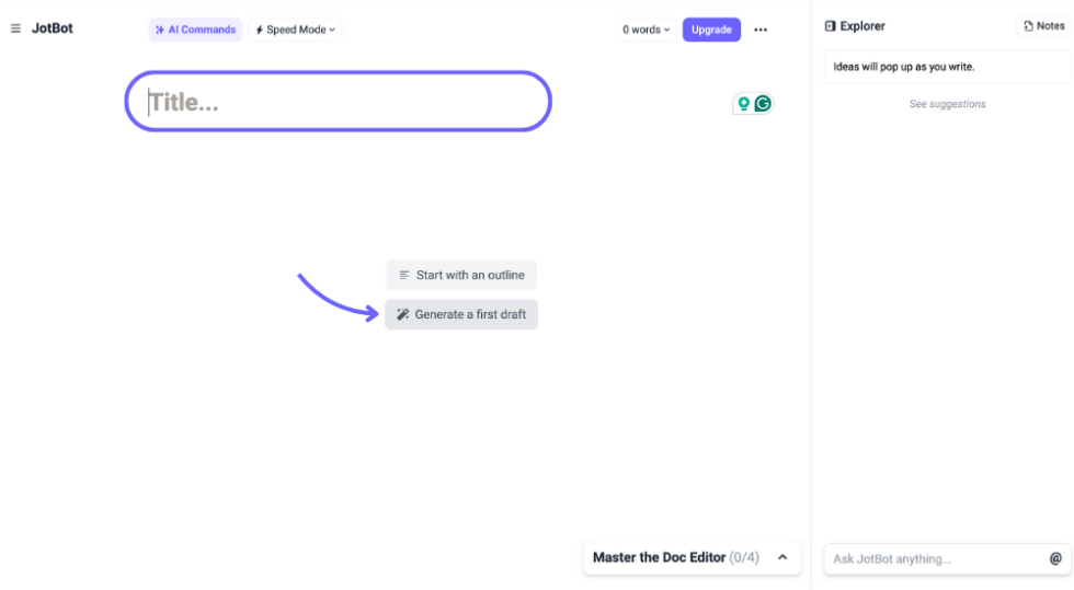 Jotbot AI Helped Me Write 3x Faster — 2026 Review 10 Jotbot AI Editing Assistant Image