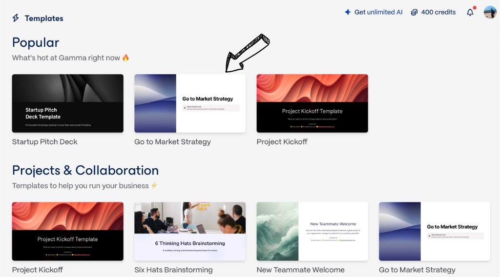 Gamma AI Review: AI Design Partner for Presentation in 2025? 7 Gamma AI templates