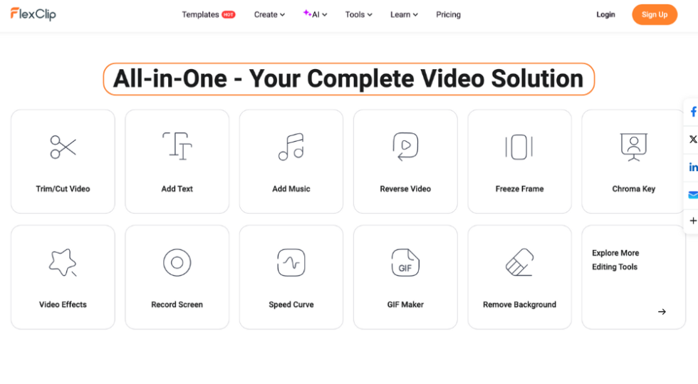 How to Use FlexClip: Complete Feature Guide (2026) 17 FlexClip Top Benefits Image