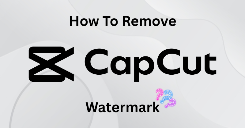 How to Remove CapCut Watermark