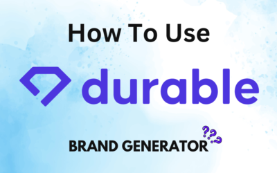 How to use Durable AI Brand Generator in 2024