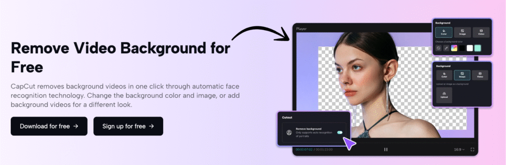 Análise do CapCut 2025: Ainda é o melhor editor de vídeo gratuito? 11 capcut Remover fundo do vídeo