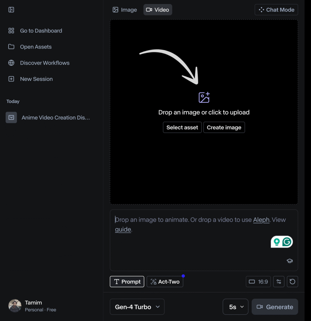 runway video generator