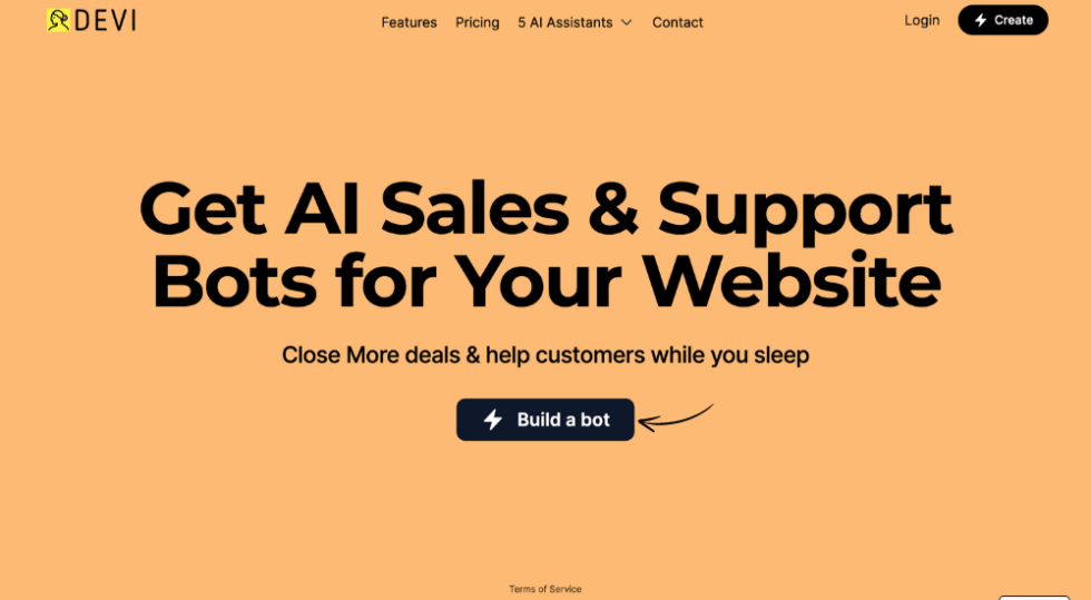 Devi AI Bot Builder Image