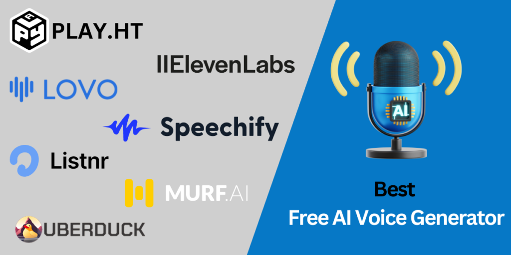 Best FREE AI Voice Generator