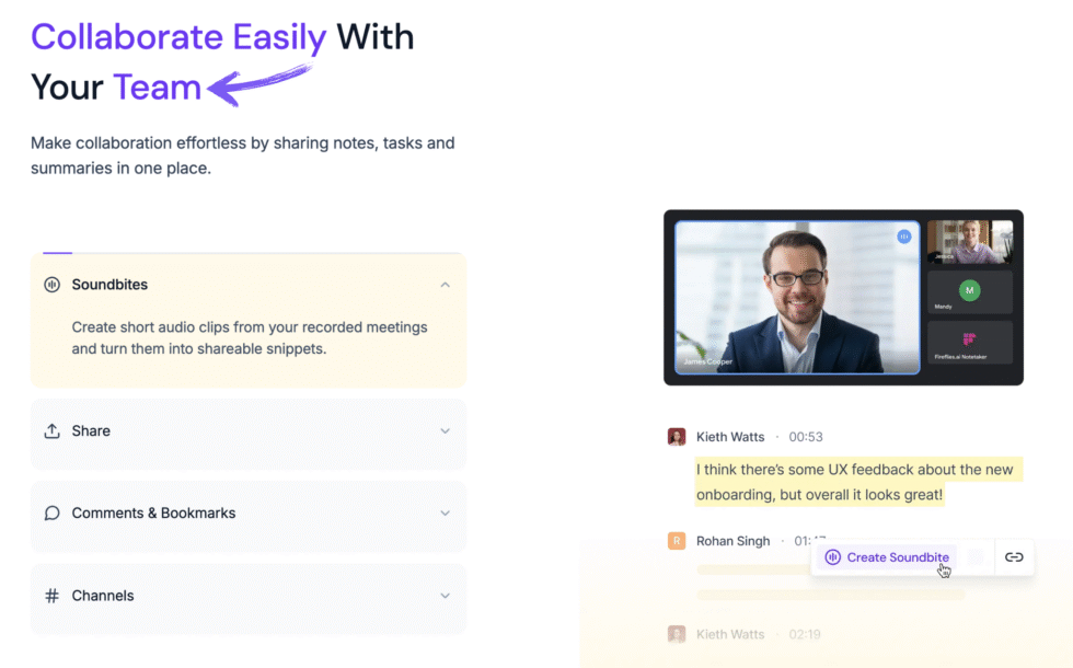 Is Fireflies AI Worth $10/Month in 2026? My Take 11 Fireflies AI Team collaboration Image
