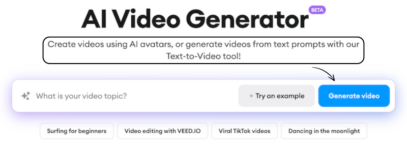 AI Video Generator