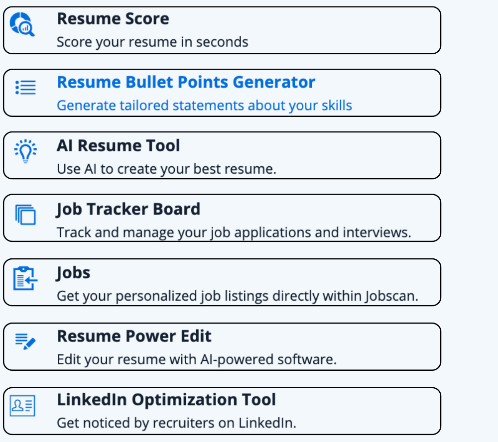 Best Features of Jobscan