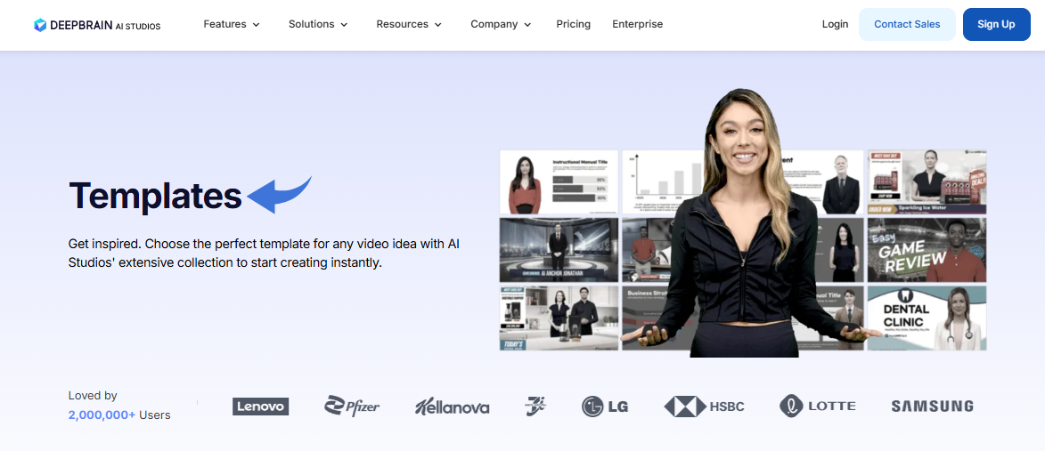 Deepbrain Video Templates