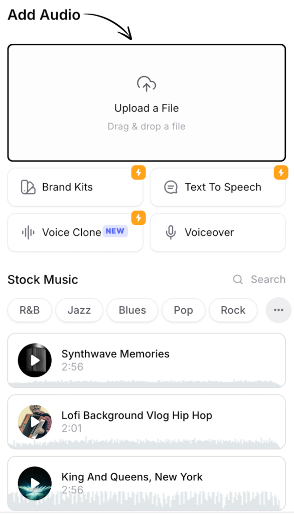 Edit Audio with Veed