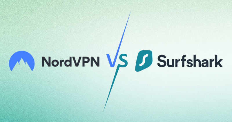 NordVPN vs Surfshark