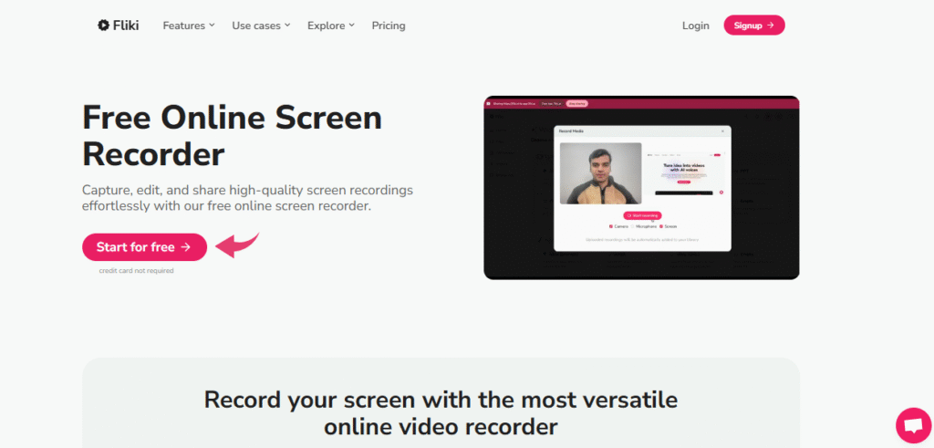 Fliki AI Review: Unveiling the Truth in 2025! 13 Fliki Screen Recorder