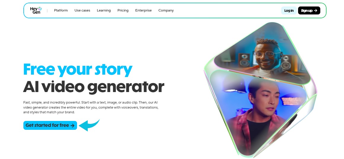 HeyGen vs Creatify: Top AI Video Generators in 2024? 6 Heygen Introduction Image