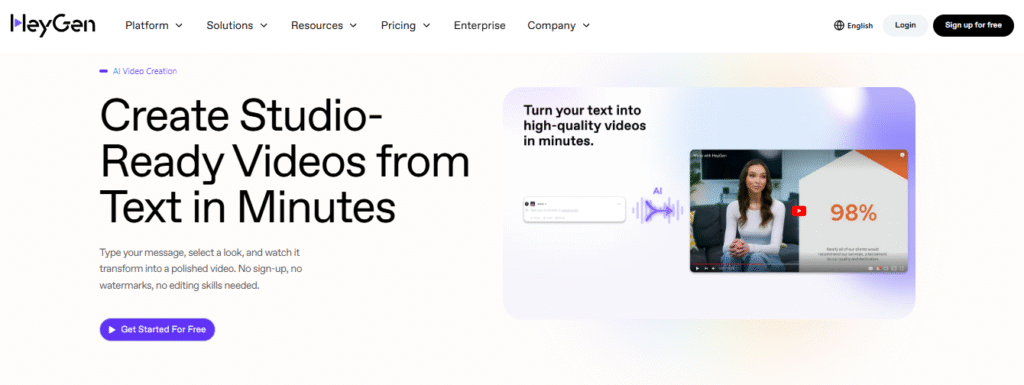 Heygen Seamless Video Generation