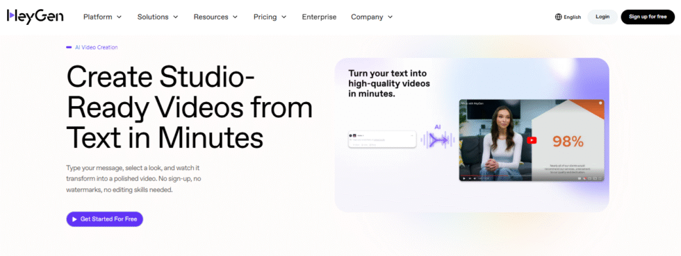 HeyGen Seamless Video Generation