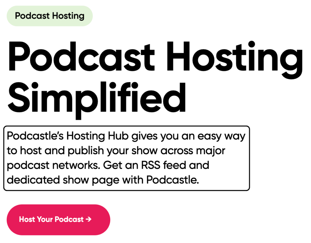 Podcastle Hosting