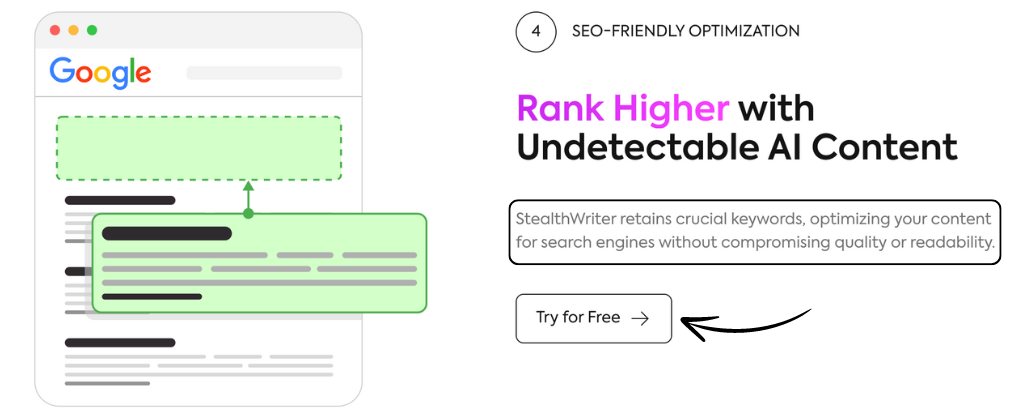 Rank Higher with Undetectable AI