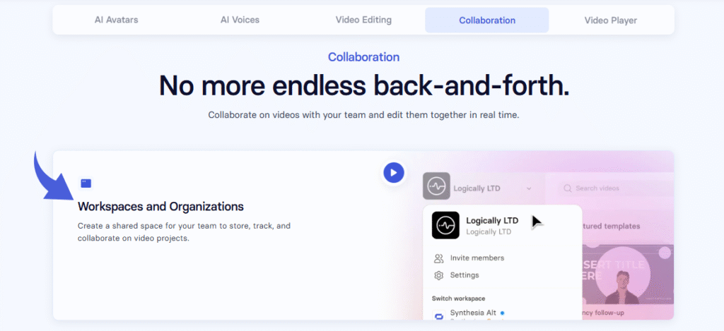 Synthesia AI Review 2025: Is It Worth the Hype? 9 Synthesia Collaboration and Sharing