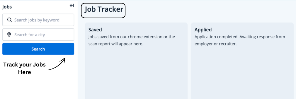 Track your Jobs