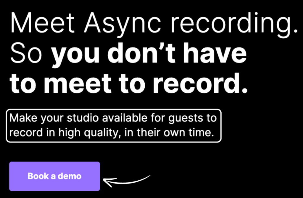 Async Recording of Riverside