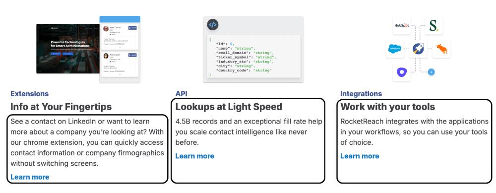 Benefits of RocketReach