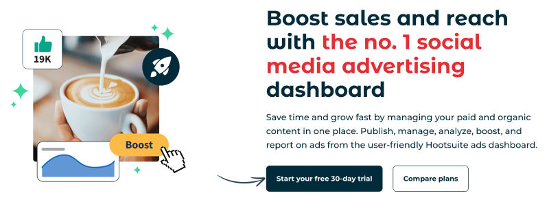 Boost your sales with Hootsuite