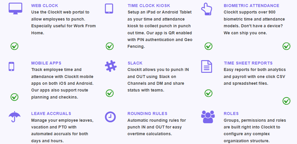 ClockIT Top Benefits