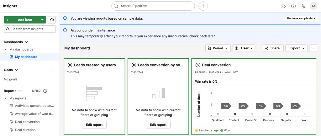 Pipedrive Insight