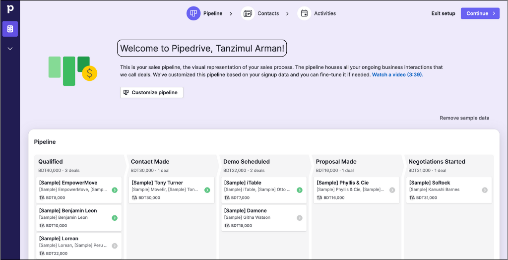 Using Pipedrive