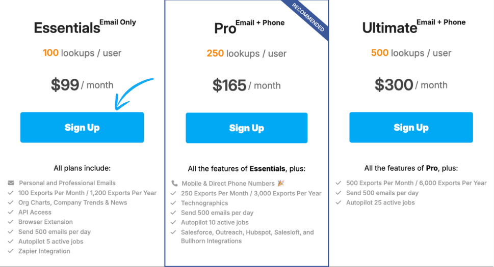 Rocketreach Pricing