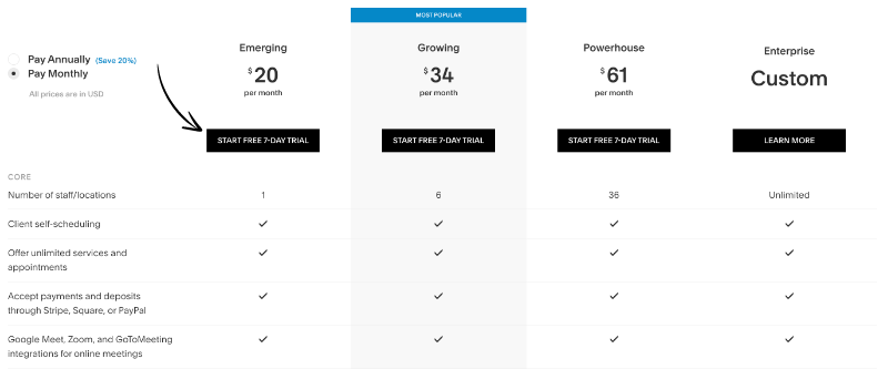 Acuity Scheduling