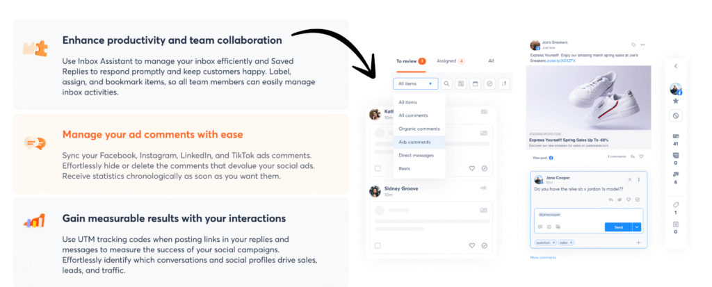 agorapulse Social Inbox