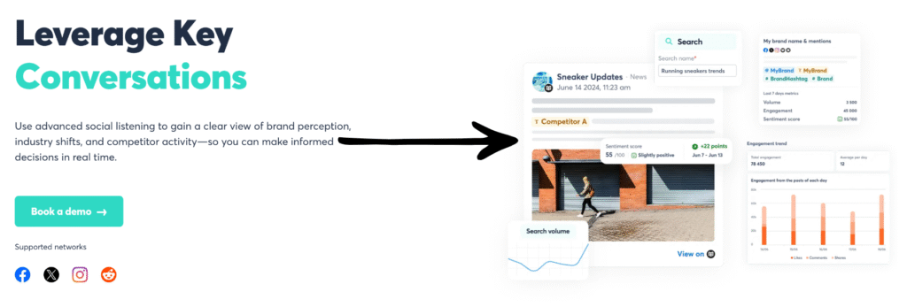 agorapulse advanced social listening