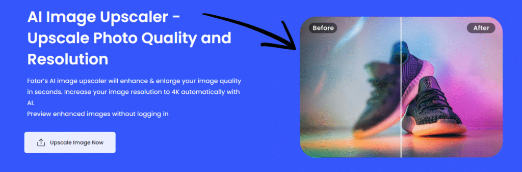 Fotor Review in 2025: Best Online Photo Editor? 5 fotor AI Image Upscaler