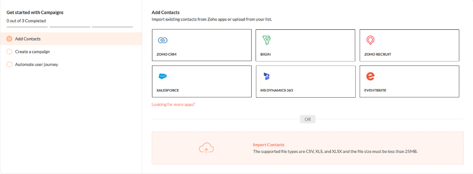 zoho Campaigns