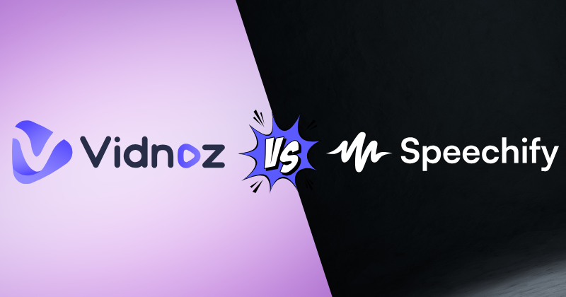 Vidnoz vs Speechify