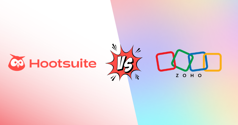 Hootsuite vs Zoho Social