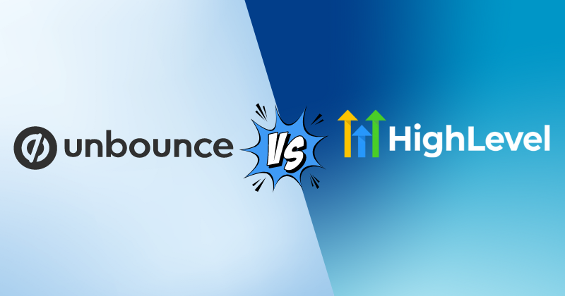 Unbounce vs Gohighlevel