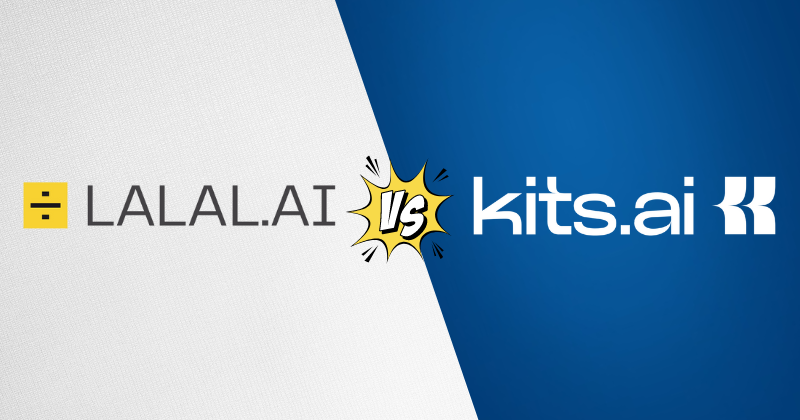 Lalal AI vs Kits AI