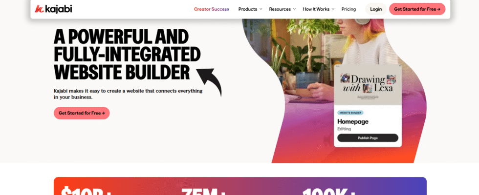 My 90-Day Kajabi Experiment — The Full Truth (2026)" 9 Kajabi No-Code Web Builder