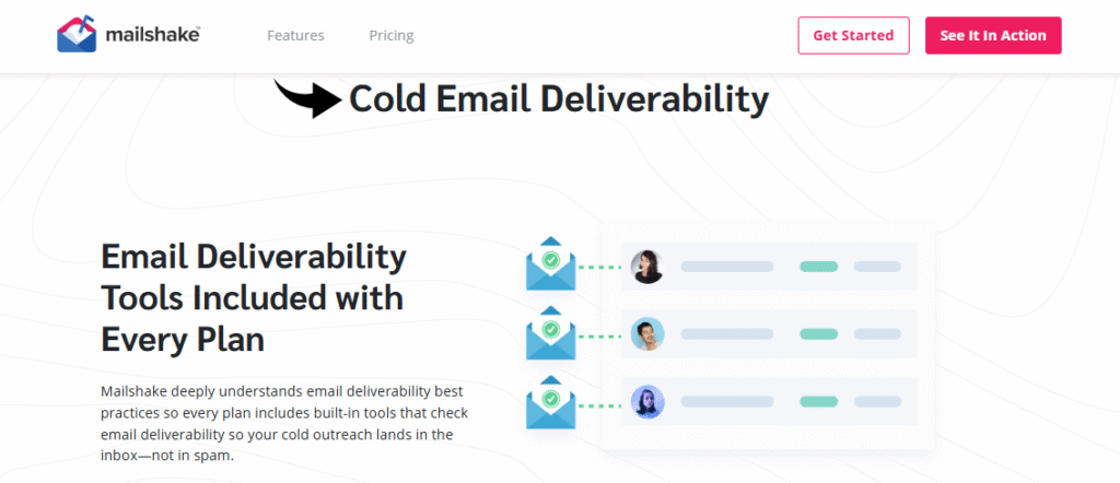 Mailshake 电子邮件可送达性