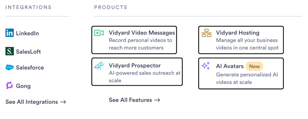 Benefits of Vidyard