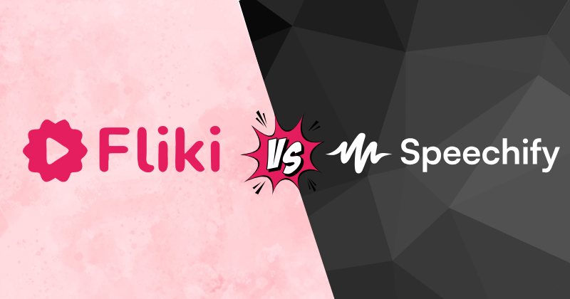 Fliki vs Speechify