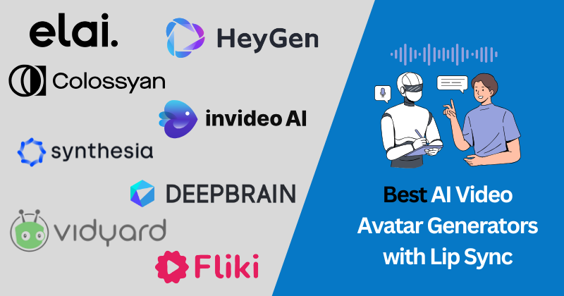 best ai video avatar generators with lip sync
