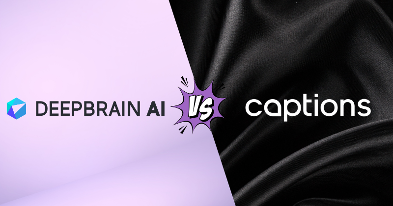 Deepbrain vs Captions ai