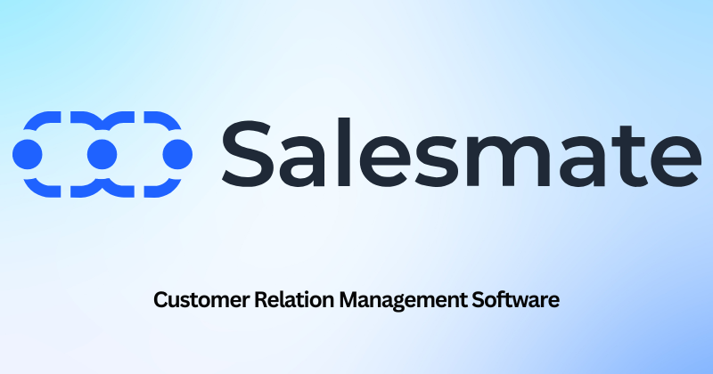 Salesmate CRM